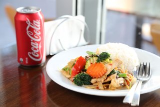 Stir-Fried with Rice at Thainamic Leichhardt