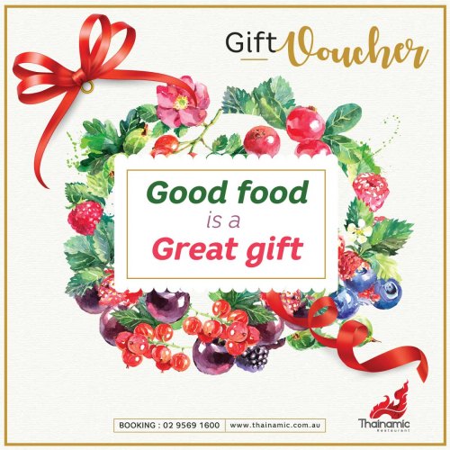 Buy Thainamic Gift Voucher Online